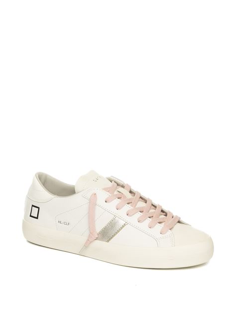 sneaker hill low bianco D.A.T.E. | HILL LOW DCALF-WHI/PATENT